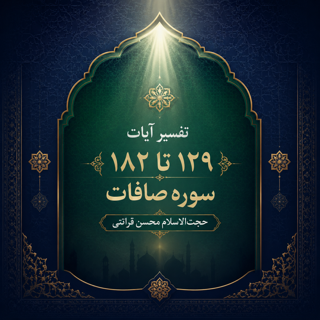 تفسیر آیات 129 تا 182 سوره صافات – حجت الاسلام محسن قرائتی